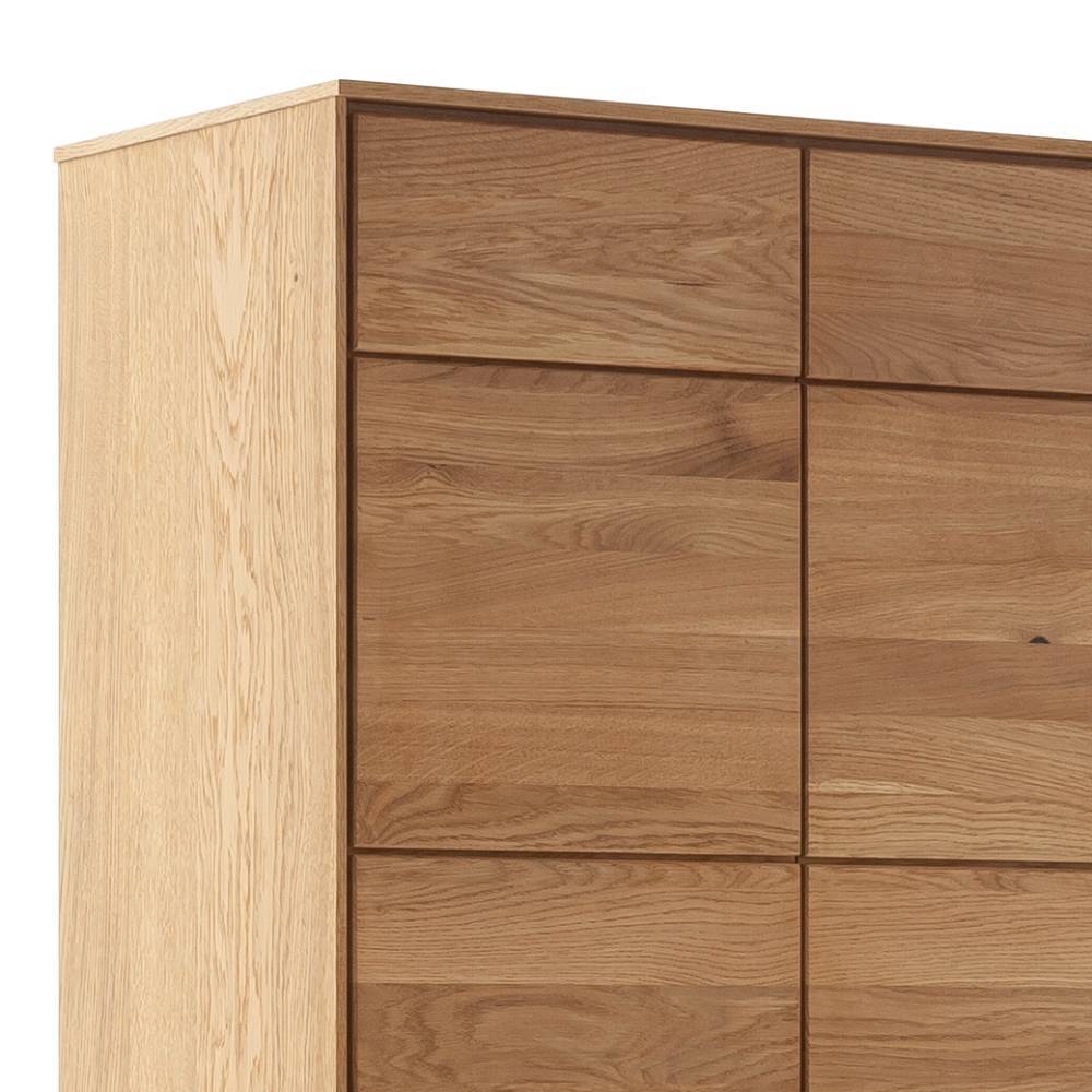 Garderobenschrank in Wildeiche teilmassiv - Pulvaria