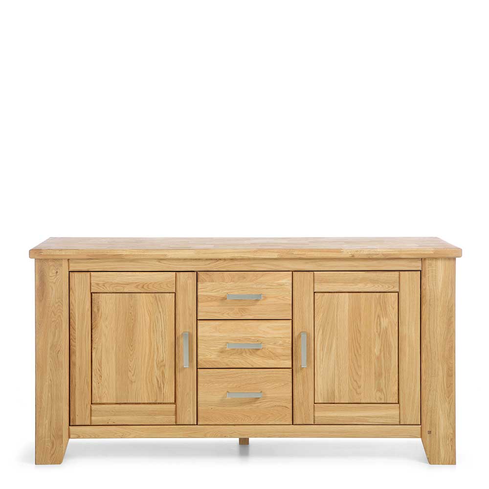 165x85x47 Wildeiche Sideboard mit Soft Close - Miarizia