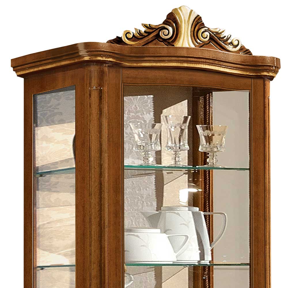 64x199x40 1-türige Vitrine im Italienischen Stil - Aciara