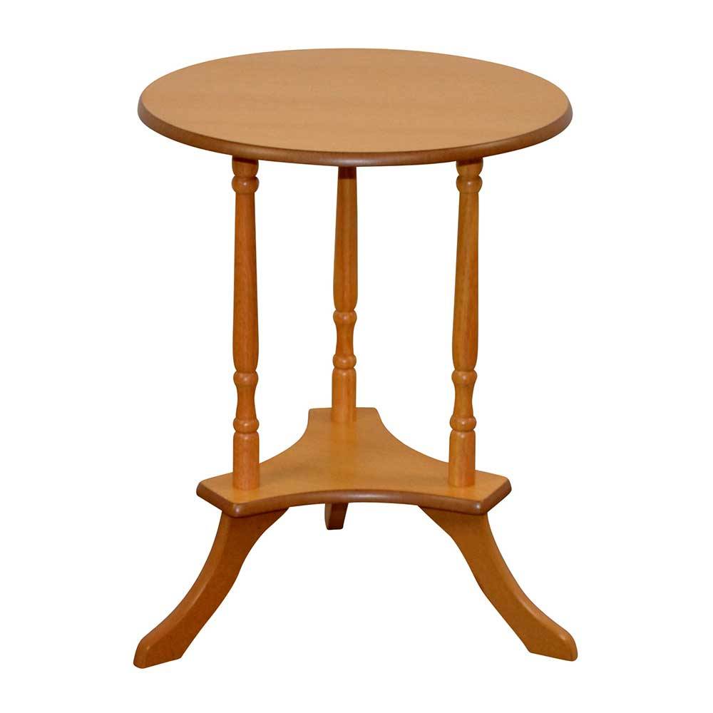 Runder Beistelltisch im klassischen Design - Zyanavo