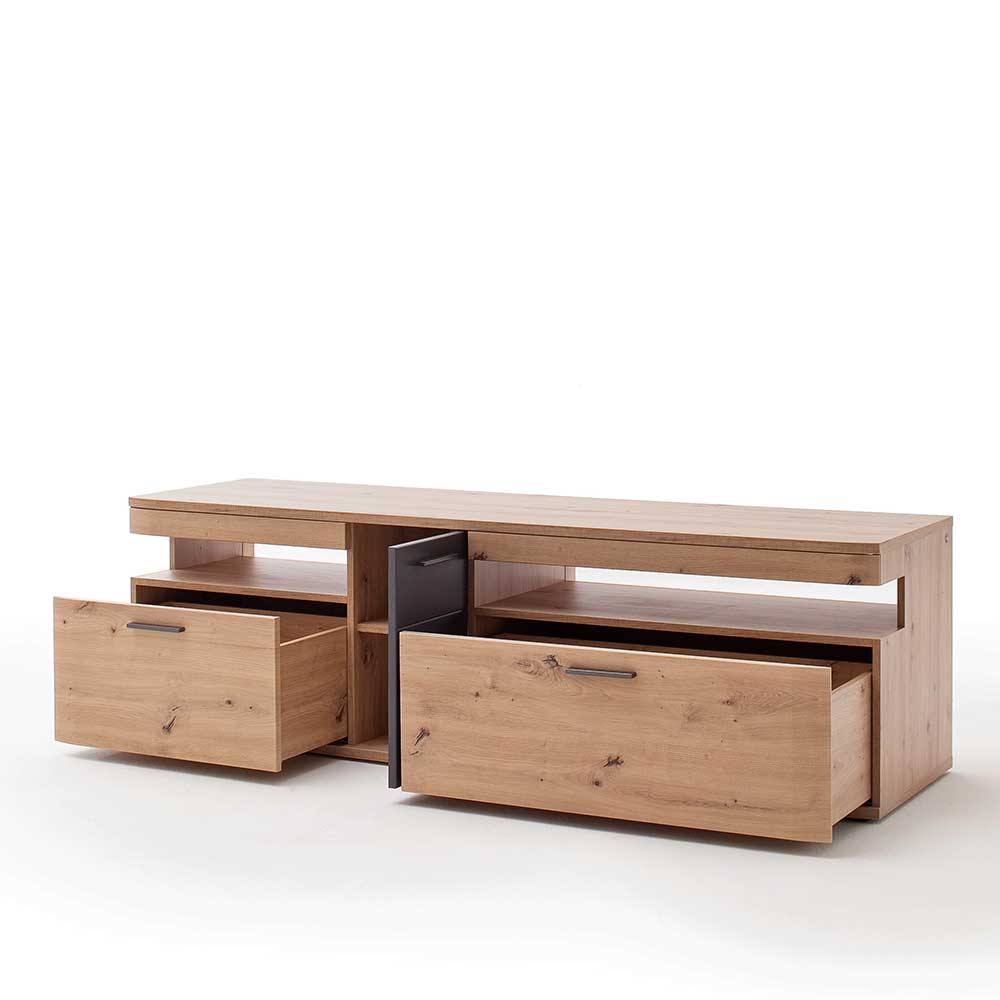 150x55x50 Fernseher Schrank zweifarbig - Vecenda