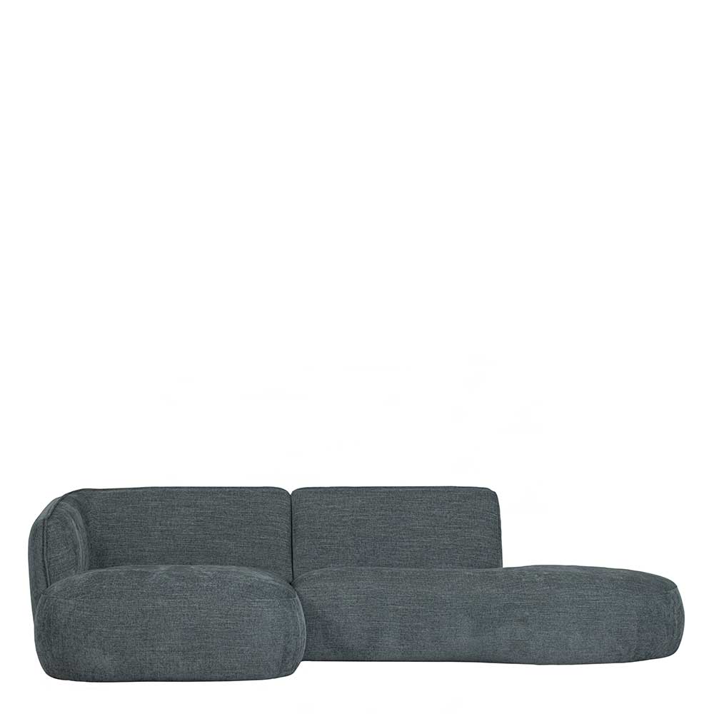 L-Sofa in Petrol Blau - Cristiano