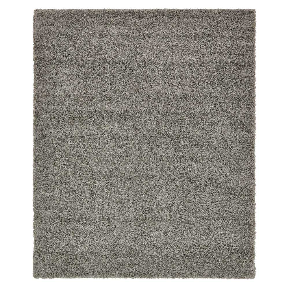Teppich mit Hochflor in Hellgrau - Sirias