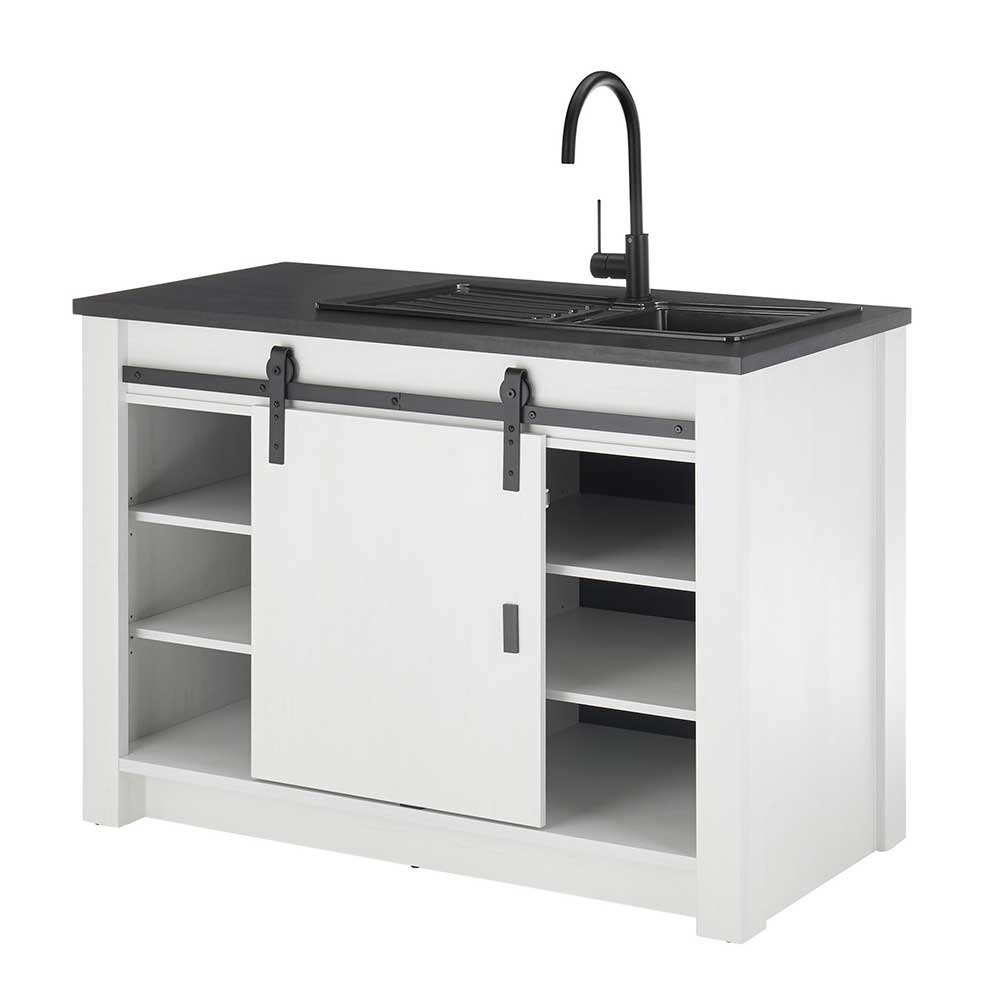 133x93x64 Küche Unterschrank mit Schiebetür - Eture