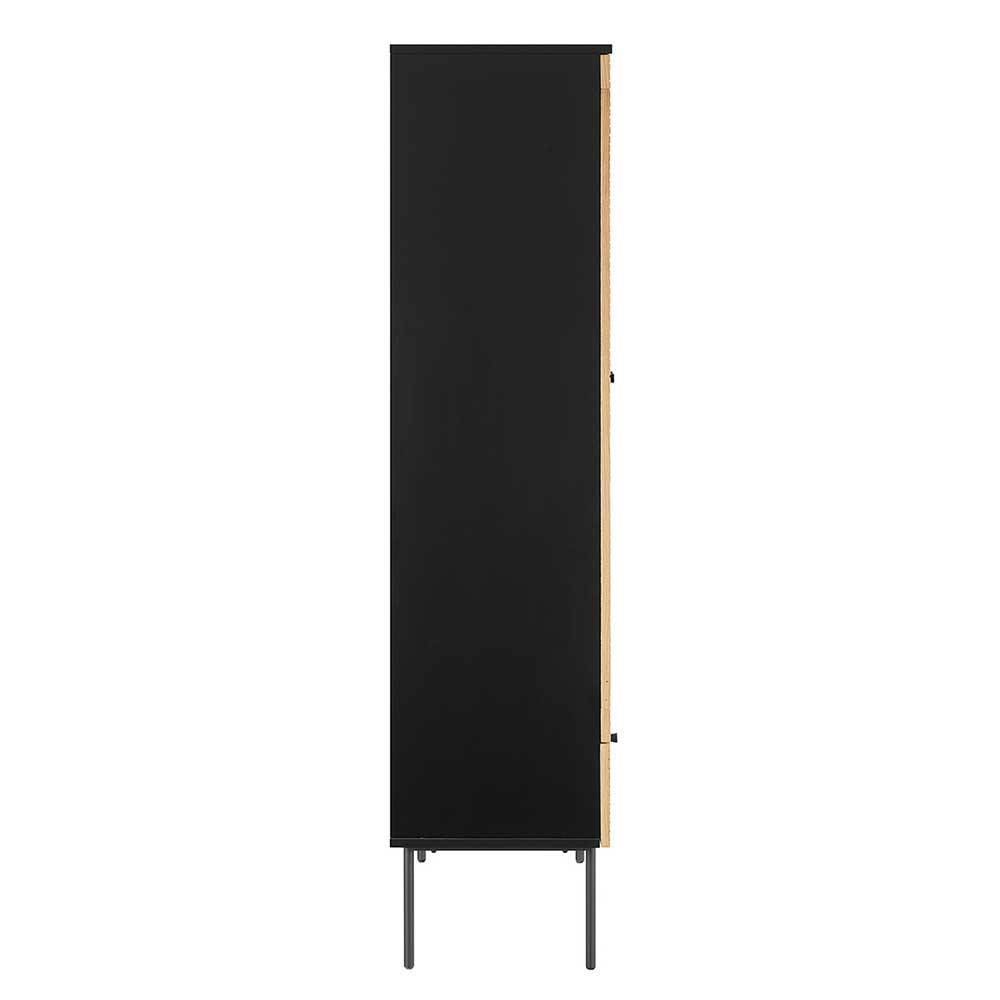 79x179x43 Vitrinenschrank mit Doppeltür - Piassona