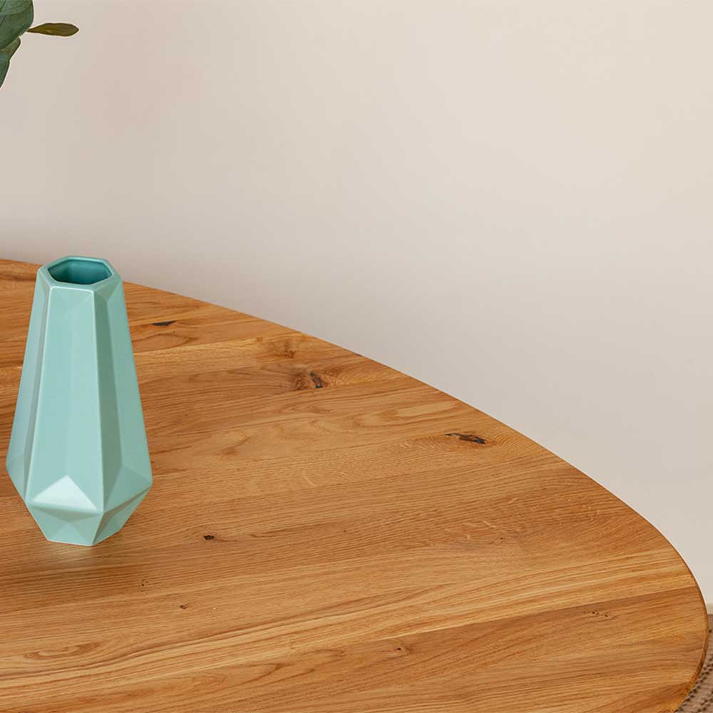 Wohnzimmer Sofatisch im Skandi Design - Champagne