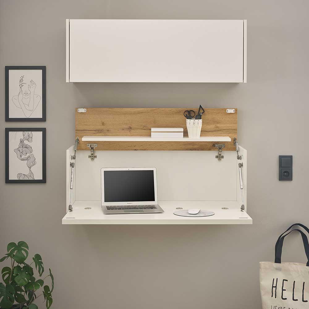 Hängender Sekretär und Schrank Set - Nonessia (zweiteilig)