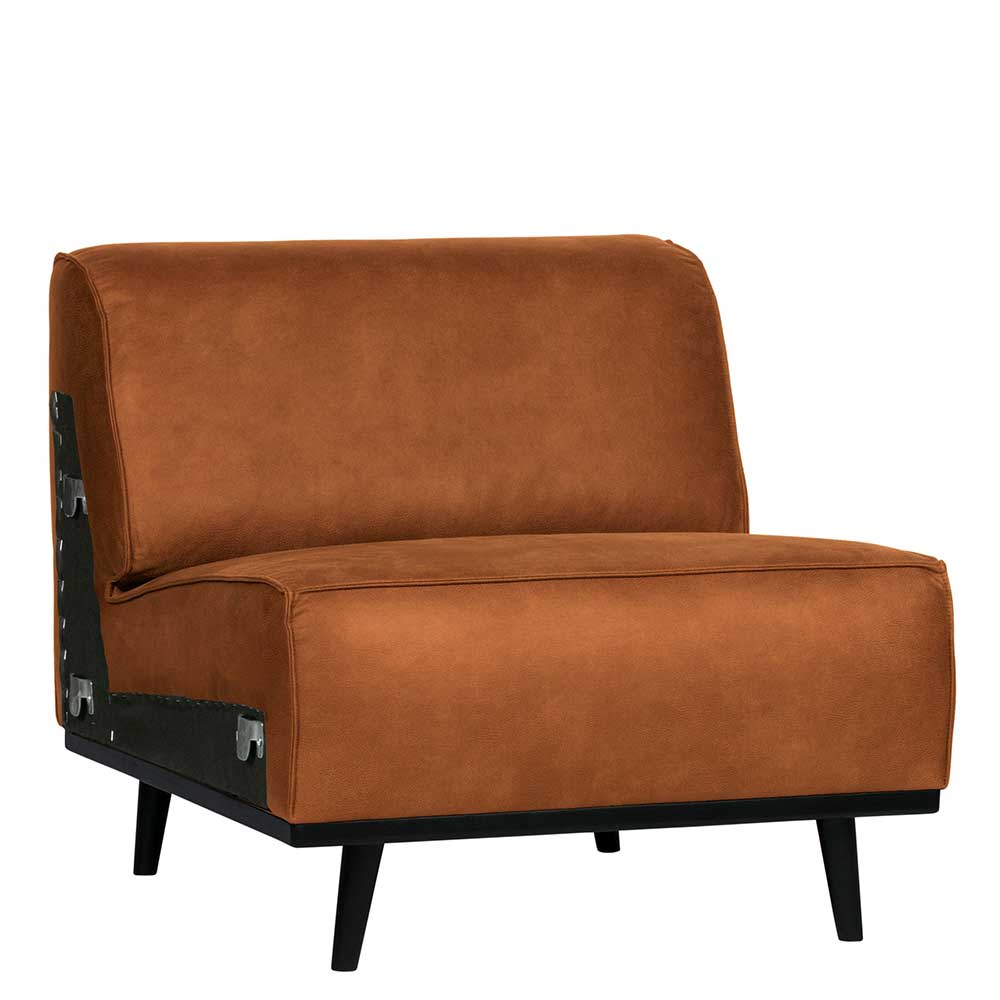 Recyclingleder Couchmodul mit Federkern - Dalunzio