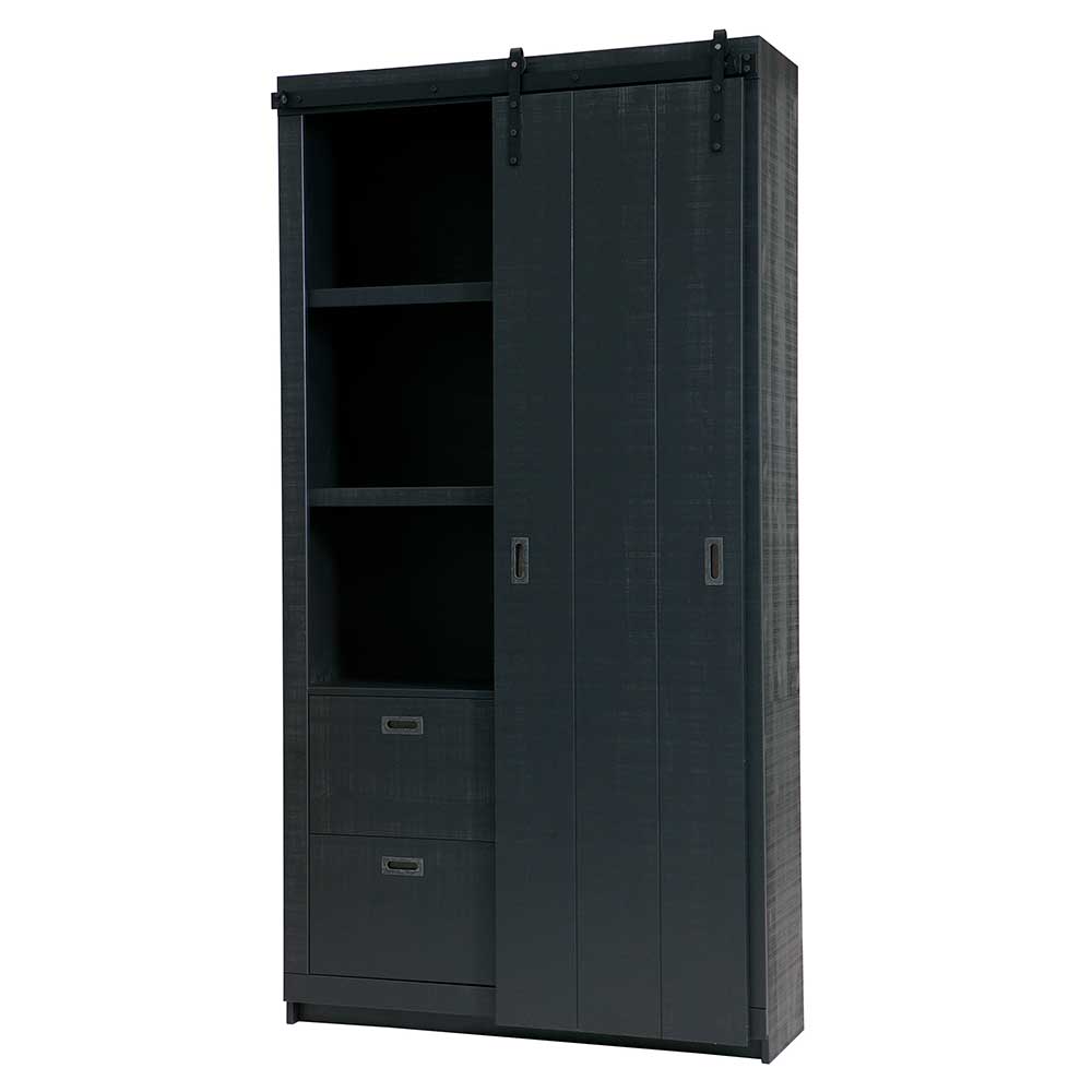 Stauraum Design Schrank mit Schiebetür - Puebla