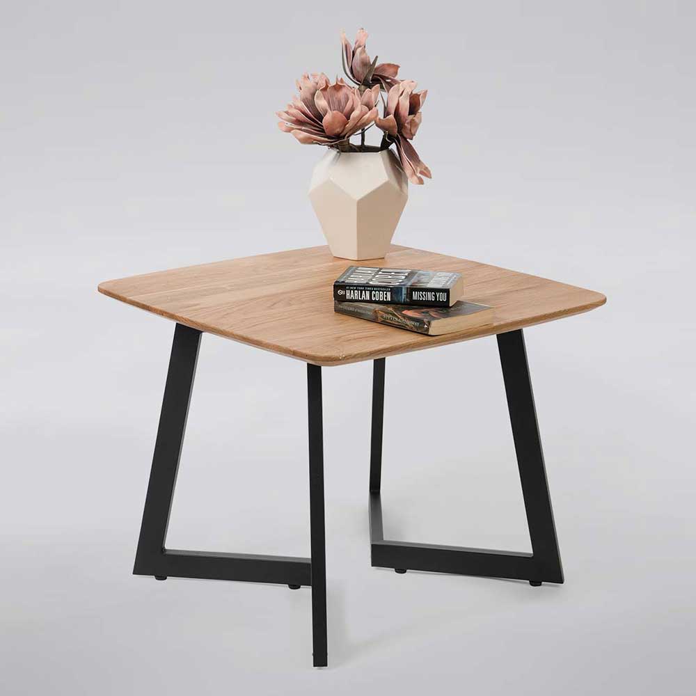 Wohnzimmer Holztisch mit Schweizer Kante - Fresca