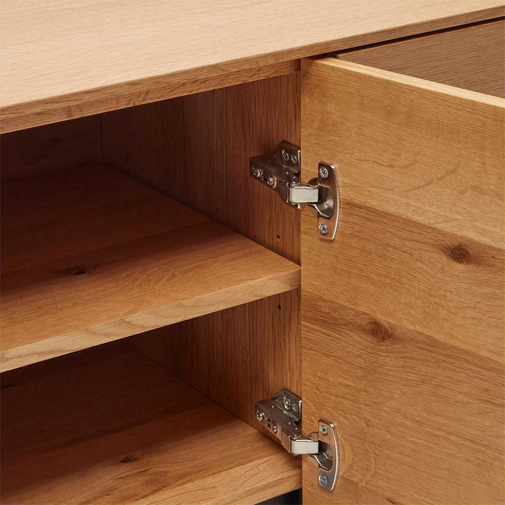 Design Sideboard mit drei Türen und Fach - Algaro