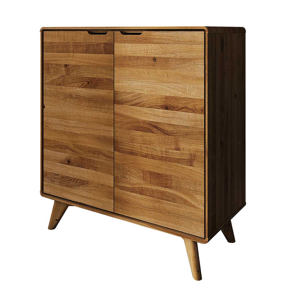 Elegante Türenkommode aus Wildeiche massiv - Eavy