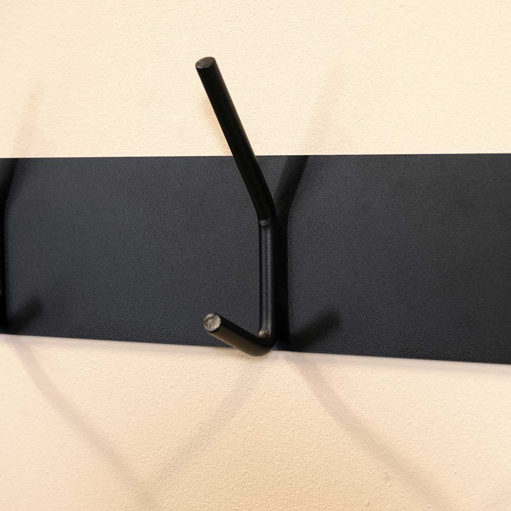 5 Haken Garderobe pulverbeschichtet - Adakras
