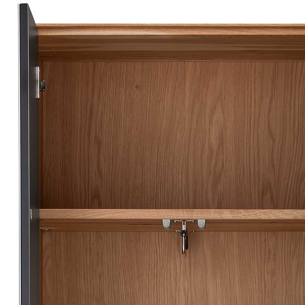 Garderobenschrank aus Asteiche Massivholz - Zonga