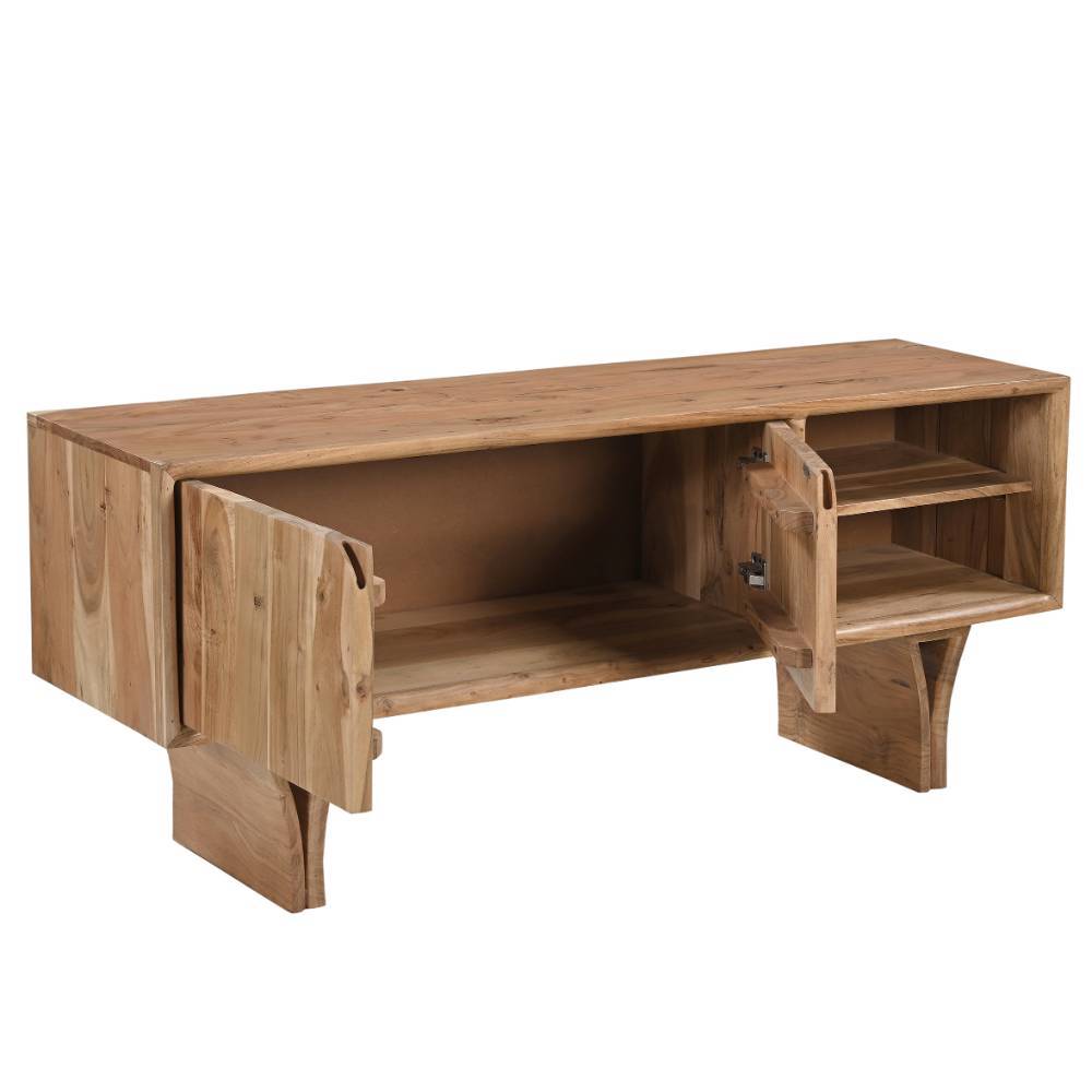 Akazienholz TV-Lowboard modern - Bagavano