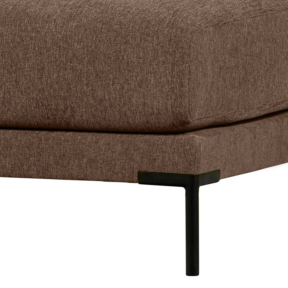 Einsitzer Couchmodul in Braun - Ravonia