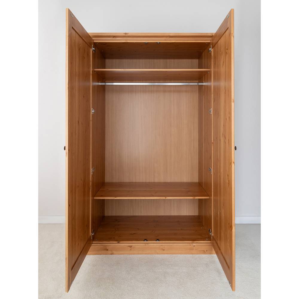 Landhaus Kleiderschrank aus Kiefernholz - Olivessa