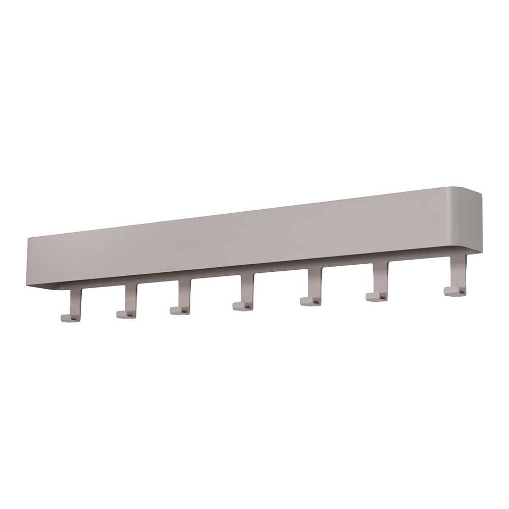 72x12x8 Garderobe in Taupe aus Stahl - Ruamantico