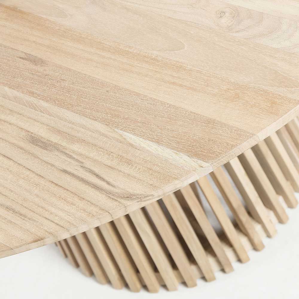 Ausgefallener Esstisch aus Teakholz - Boxton
