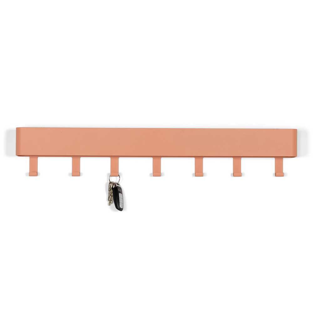 72x12x8 cm Garderobe Hakenleiste in Terracotta - Mayo