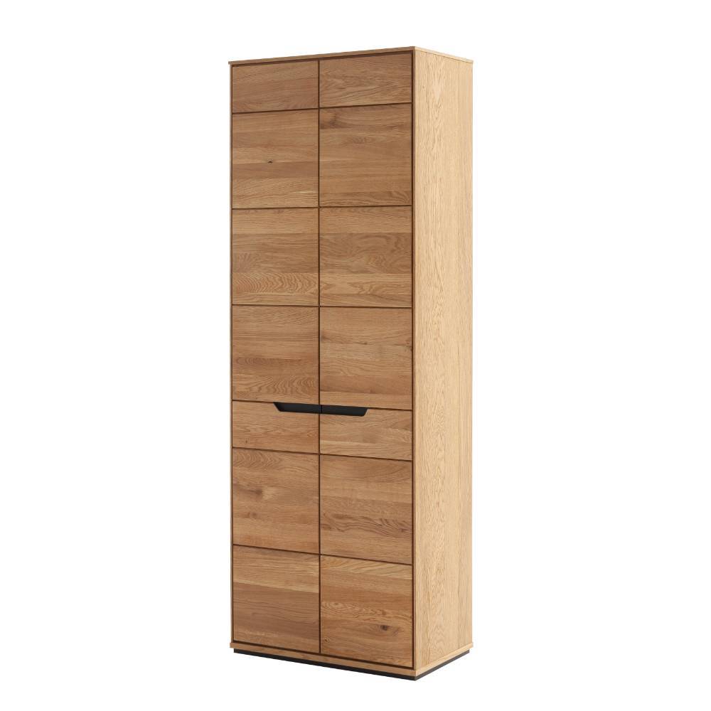 Garderobenschrank in Wildeiche teilmassiv - Pulvaria