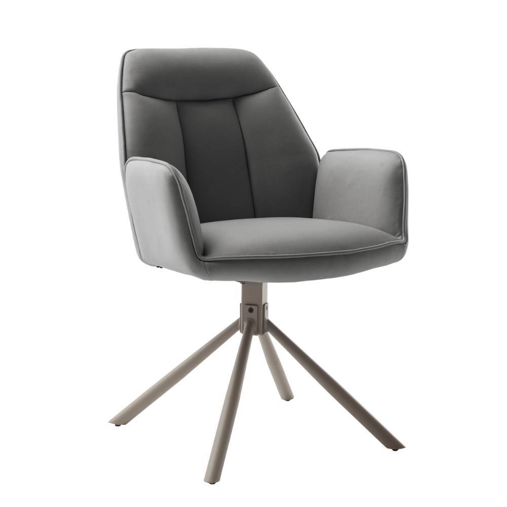 Esszimmer-Tischsessel mit Drehfunktion - Viaretto (2er Set)