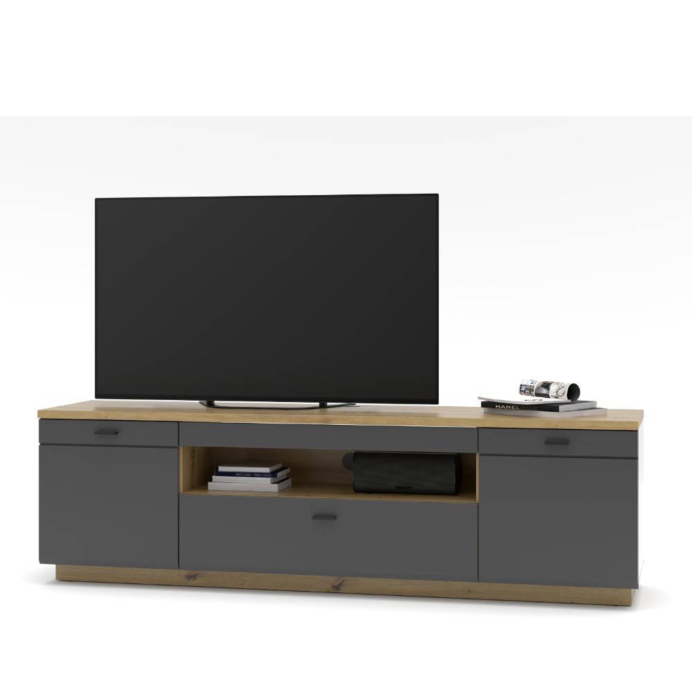 TV Wohnwand Kombi modern - Azar (fünfteilig)