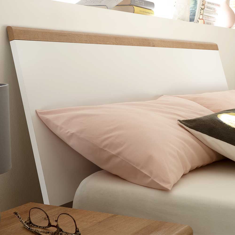 Kleines Doppelbett 140x200 & Nachttische - Cablos (dreiteilig)