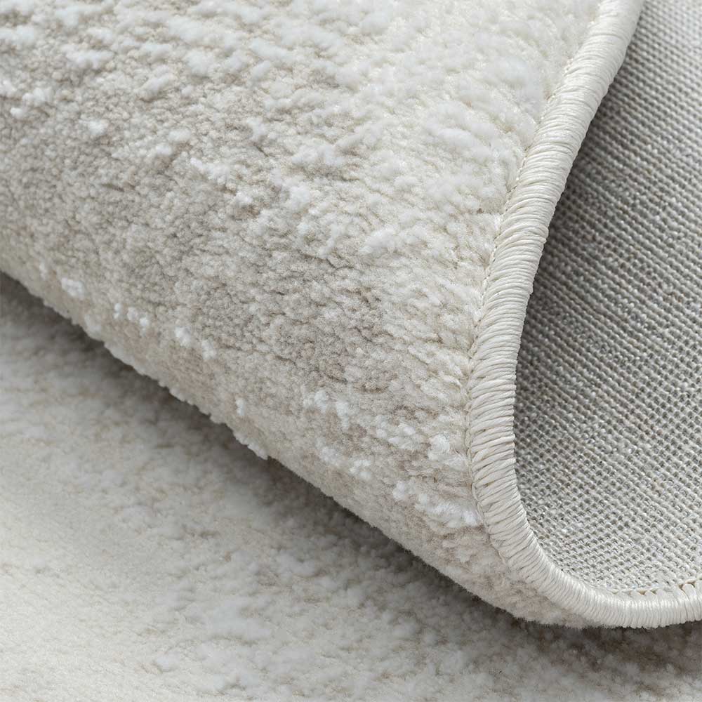 Teppich in Rund - Creme und Beige - Anita