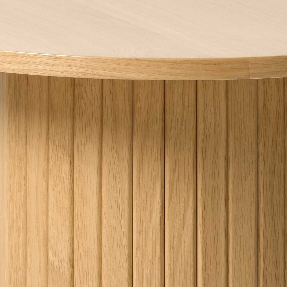 Säulentisch Beistelltisch in rundem Design - Teorina