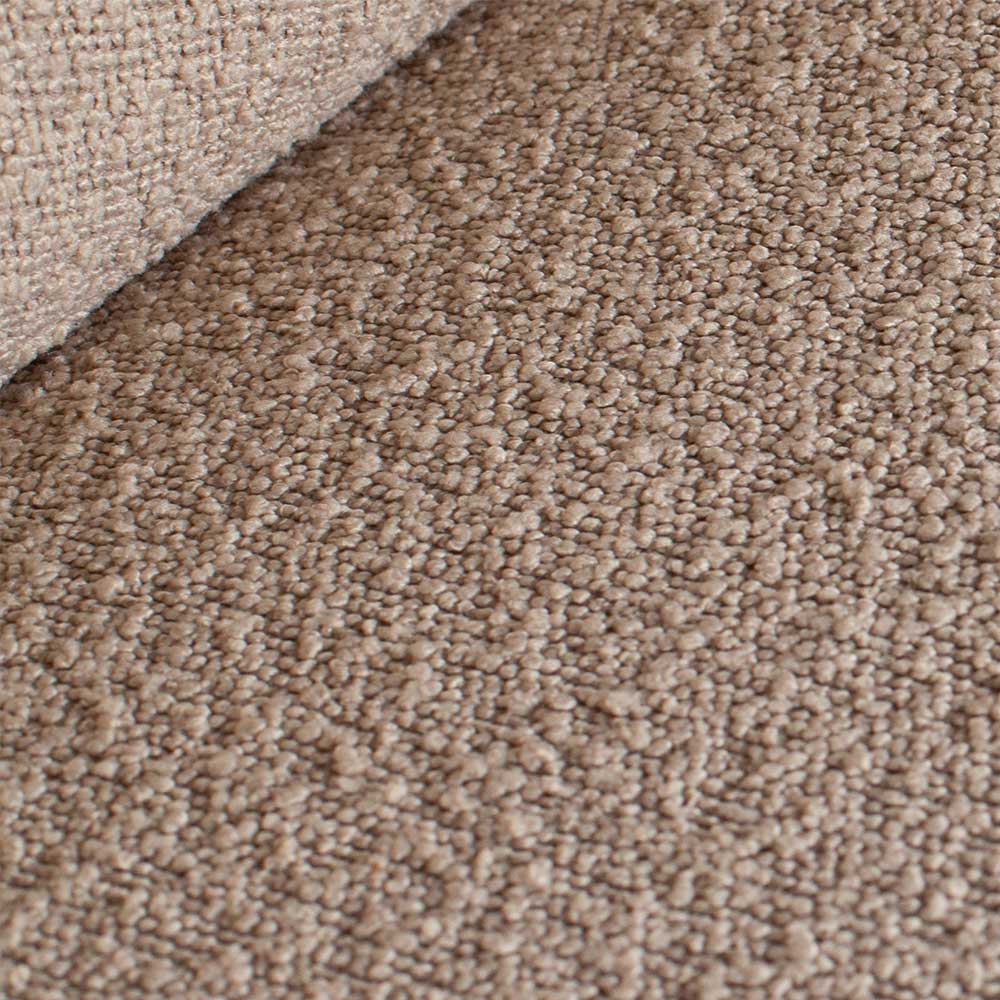 Strukturierter Boucle Stoff in Beige für das moderne Wohnzimmer Sofa – Age