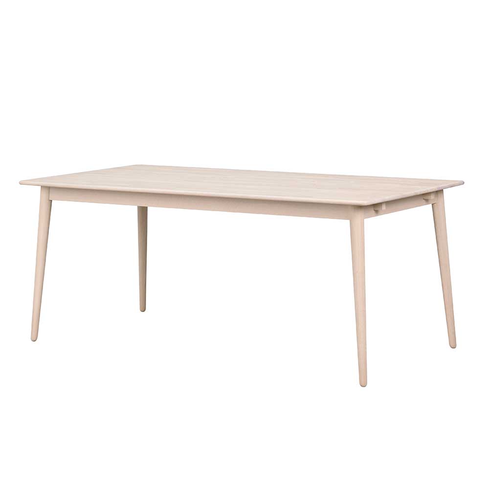 Skandi Ausziehtisch in White Wash Eiche - Prising