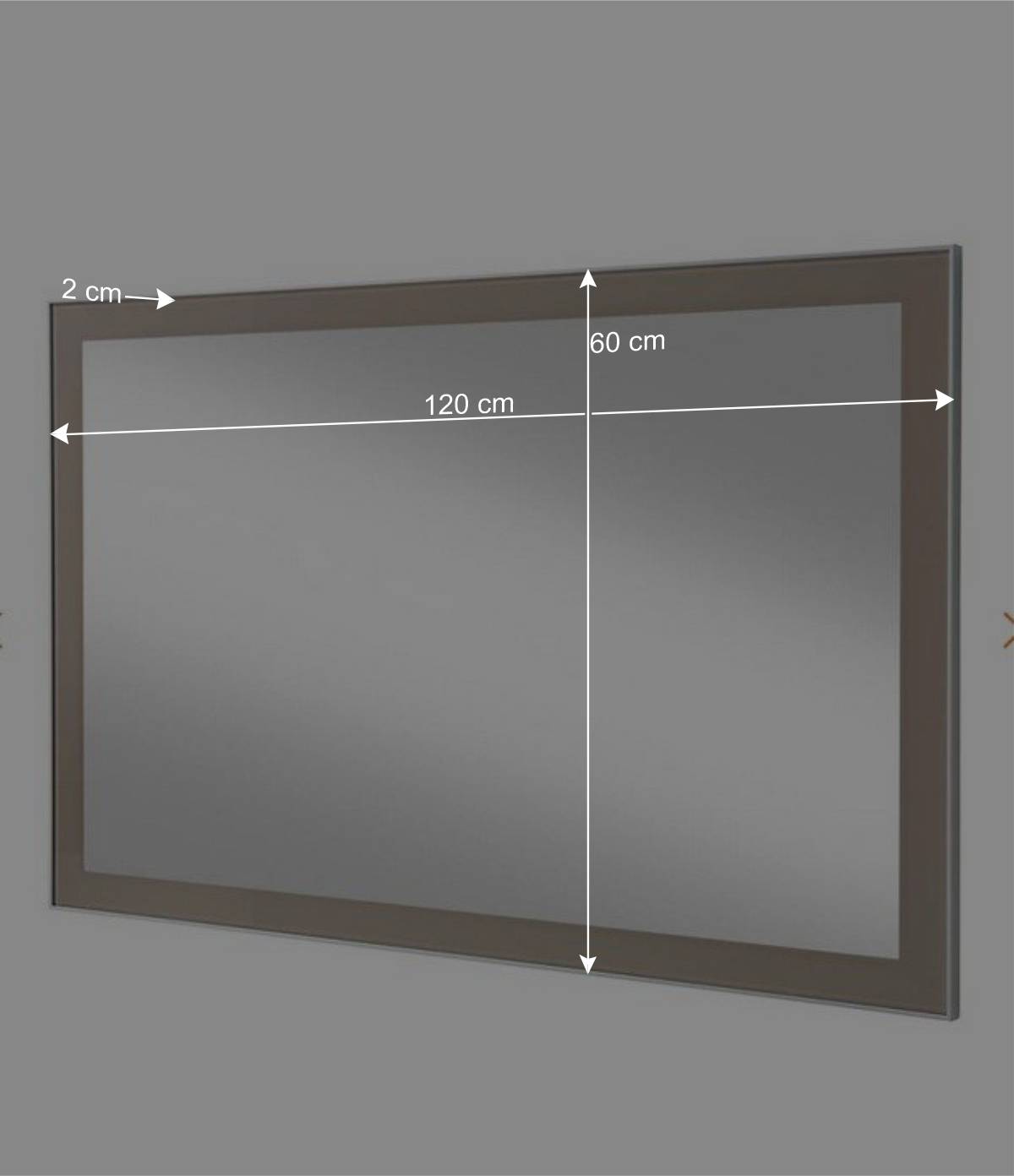 Garderobenmöbel Set Srocca in Taupe Glas beschichtet (dreiteilig)