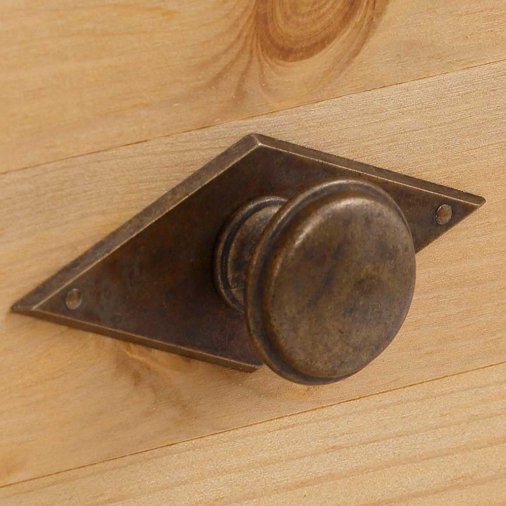 60x60 Landhaus Couchtisch geölt & gebeizt - Ondarroa