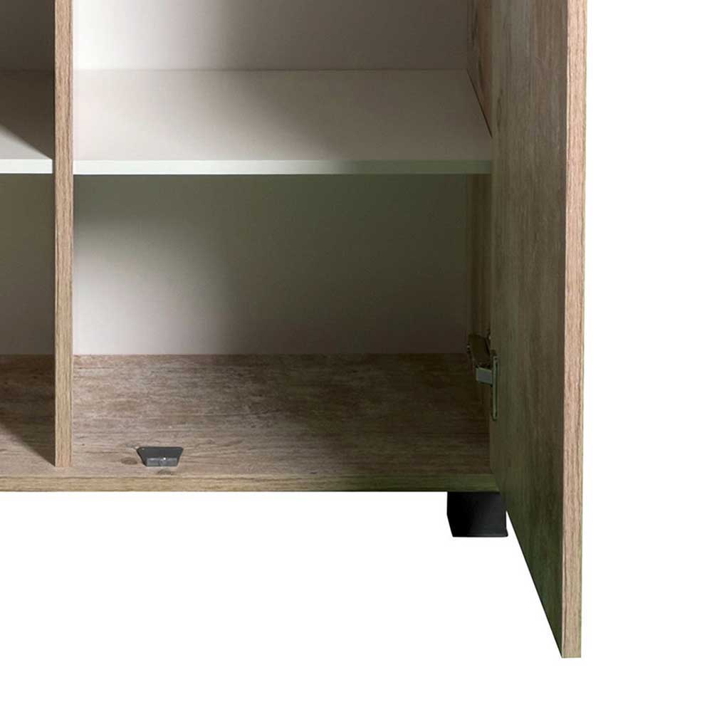 81x95 cm Touchwood Kommode in Eiche Grau - Mosnito