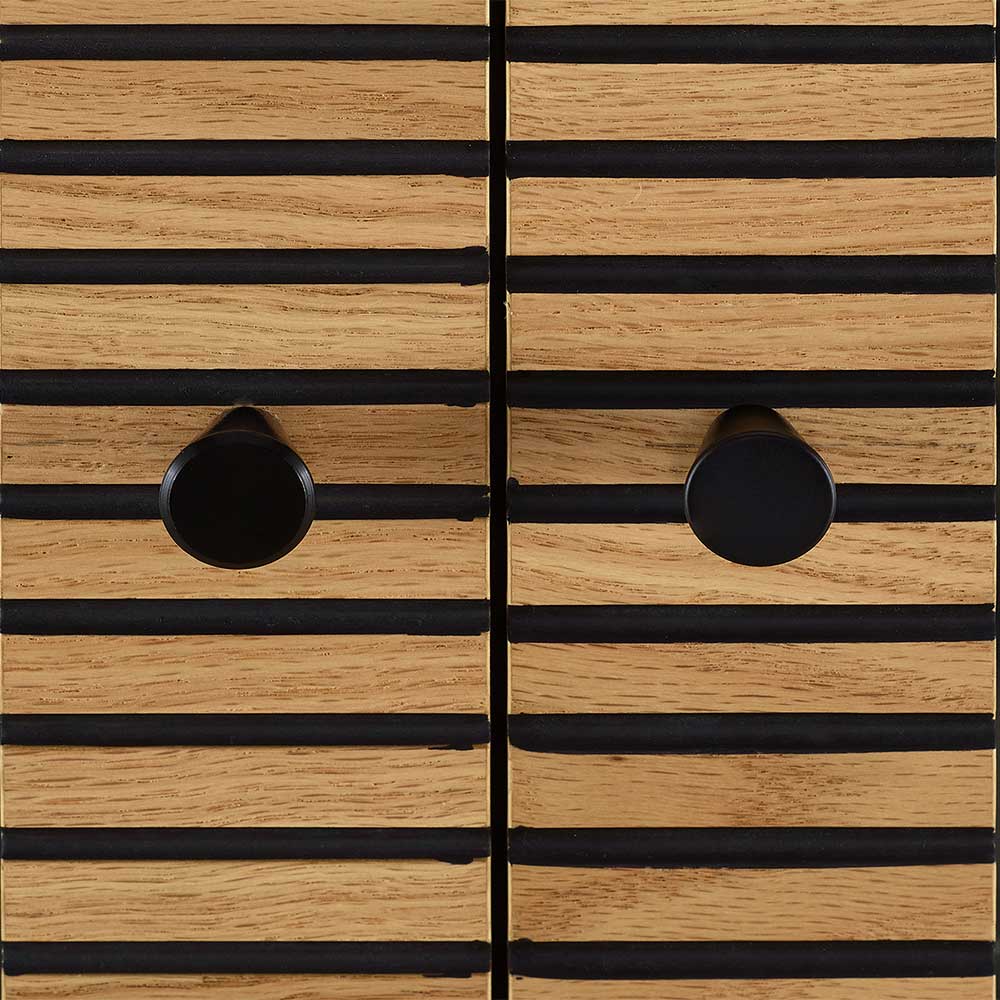 79x179x43 Vitrinenschrank mit Doppeltür - Piassona