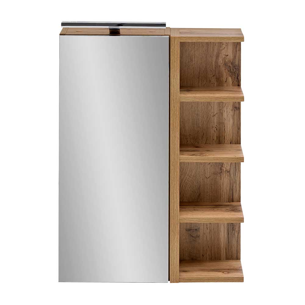1-türiger Spiegelschrank mit Regal - Muviana