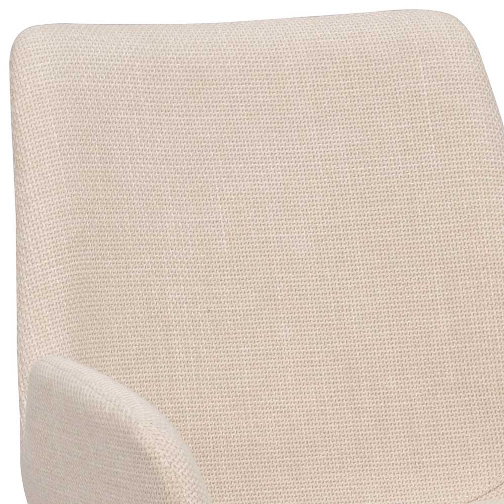 Skandi Esszimmerstühle in Beige - Garcia (2er Set)