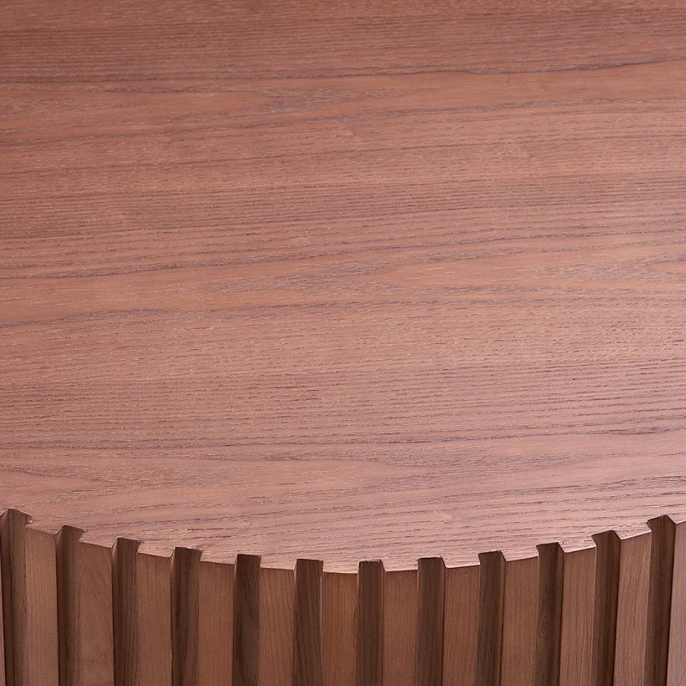 Design-Couchtisch in Walnussfarben - Exeta