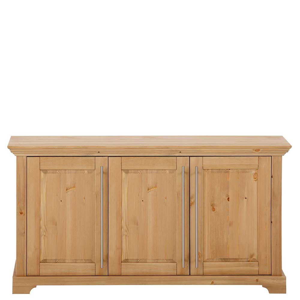 132x70x39 Moderne Holzkommode mit drei Türen - Noellisa
