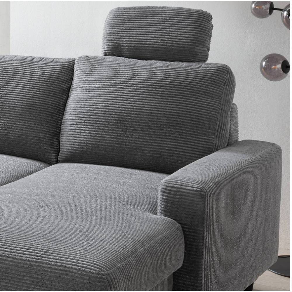 Cord Wohnlandschaft mit Bettfunktion - Aberdeen