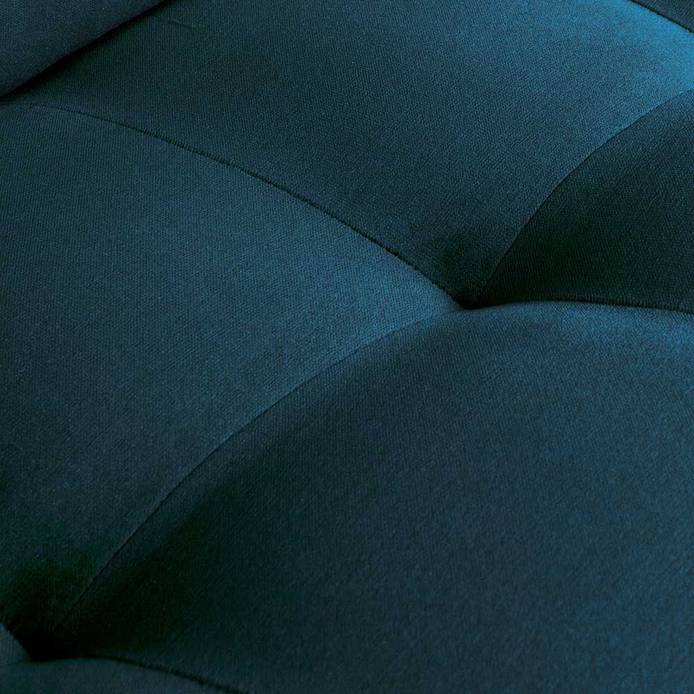 Wohnzimmer Sessel in Blau Samt - Cumagon