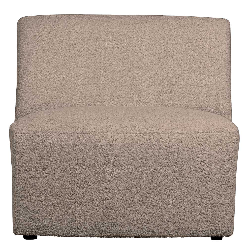 Systemsofa Modul in Beige Boucle - Viticco