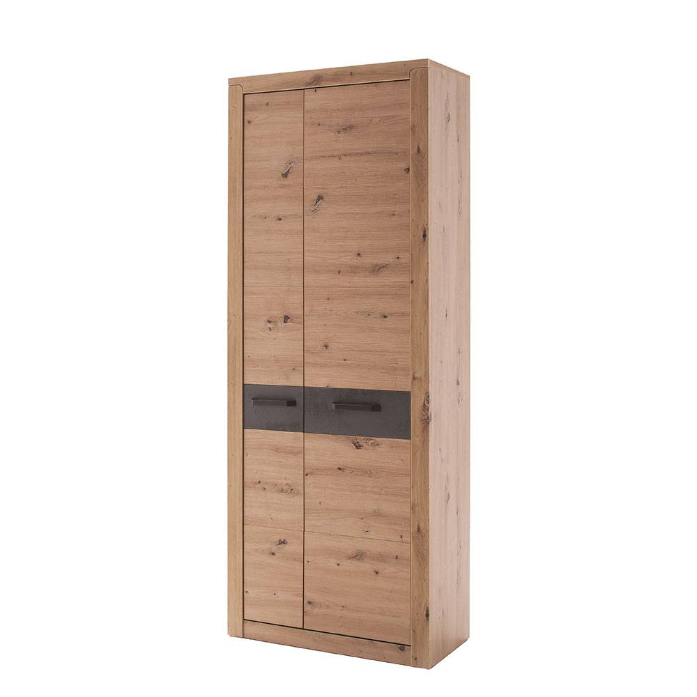Garderobenschrank in Wildeiche Optik - Carry