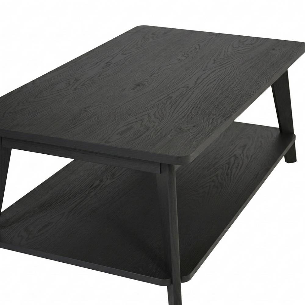 Skandi Sofatisch in Schwarz Holzoptik - Rienas