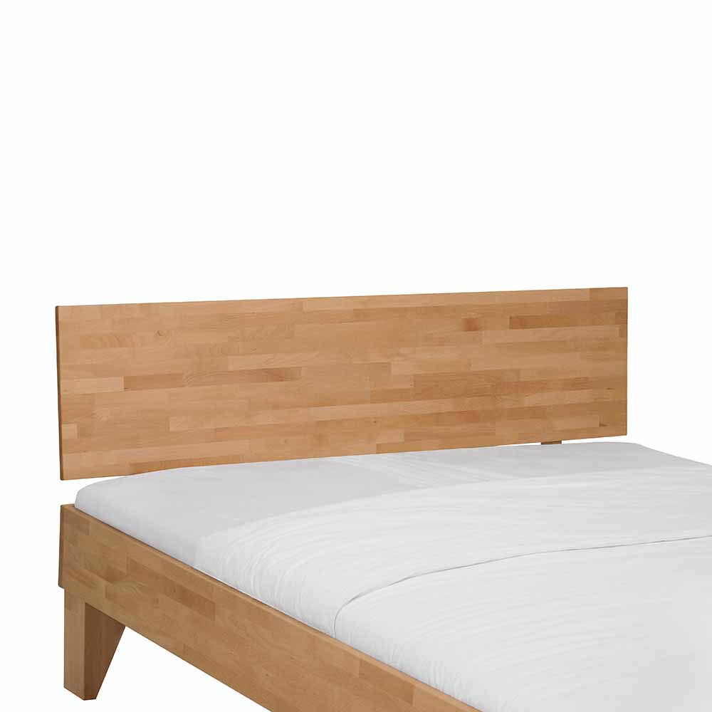 Natürliches Holzbett Jessen z.B. als Einzelbett