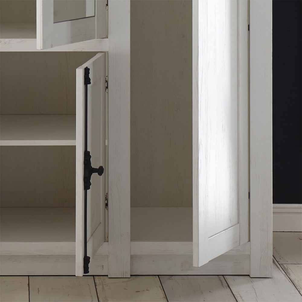 Weißer Schlafzimmerschrank Chelles mit viel Stauraum