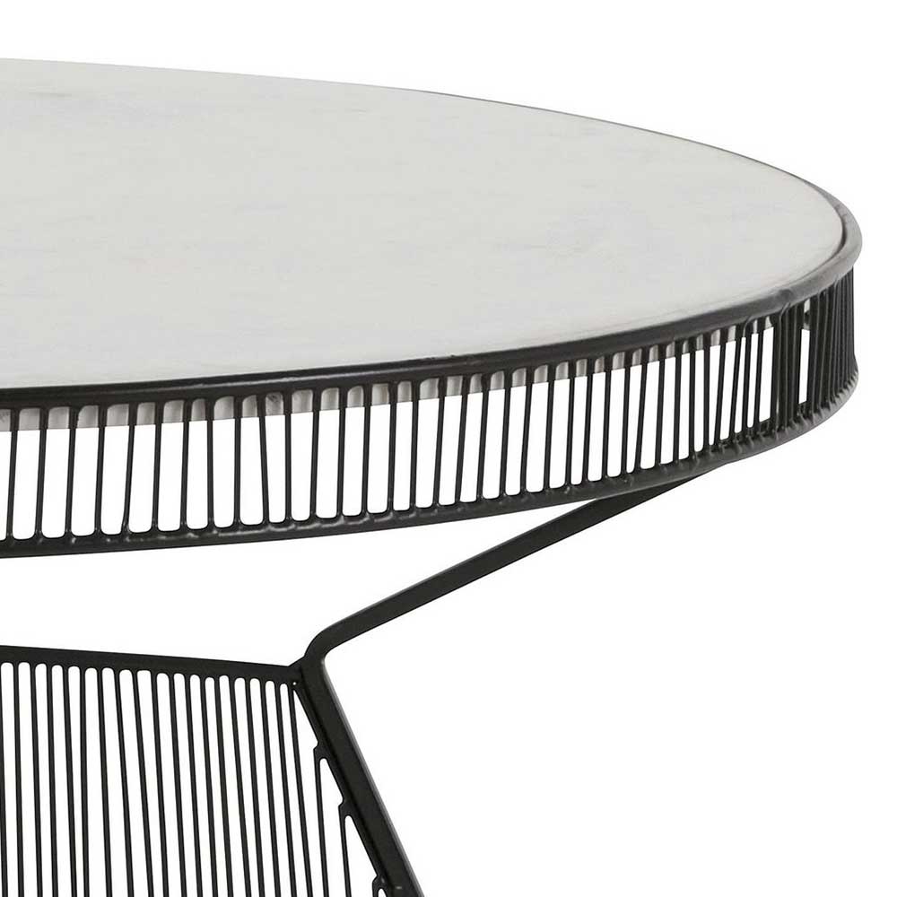 Designer Couchtisch mit Marmorplatte - Imraca
