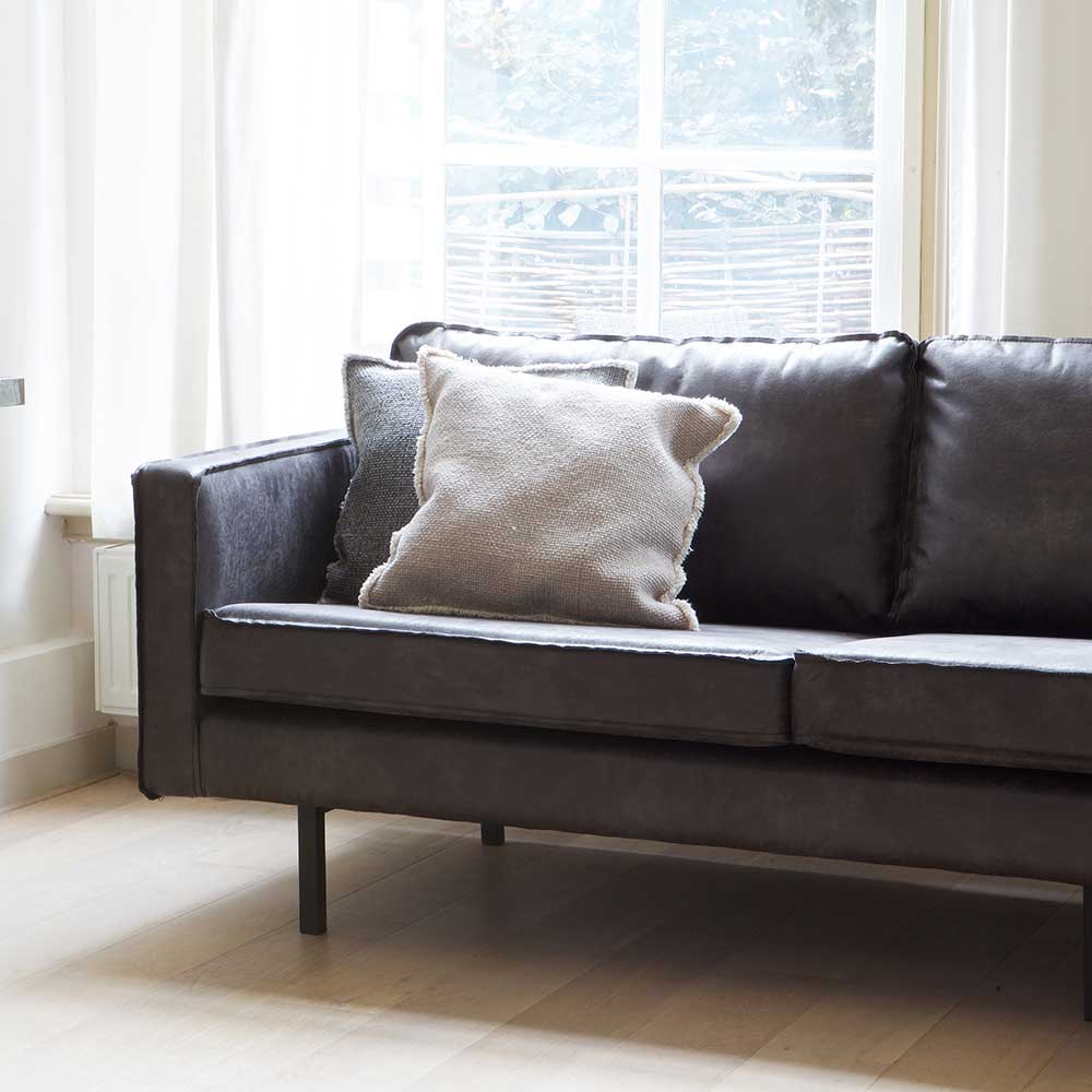 Lounge Couch Miller in Schwarz