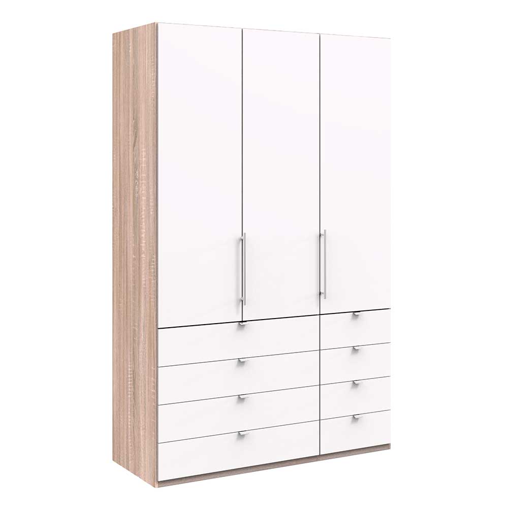 Weißer Kleiderschrank Made in Germany - Vaclyn
